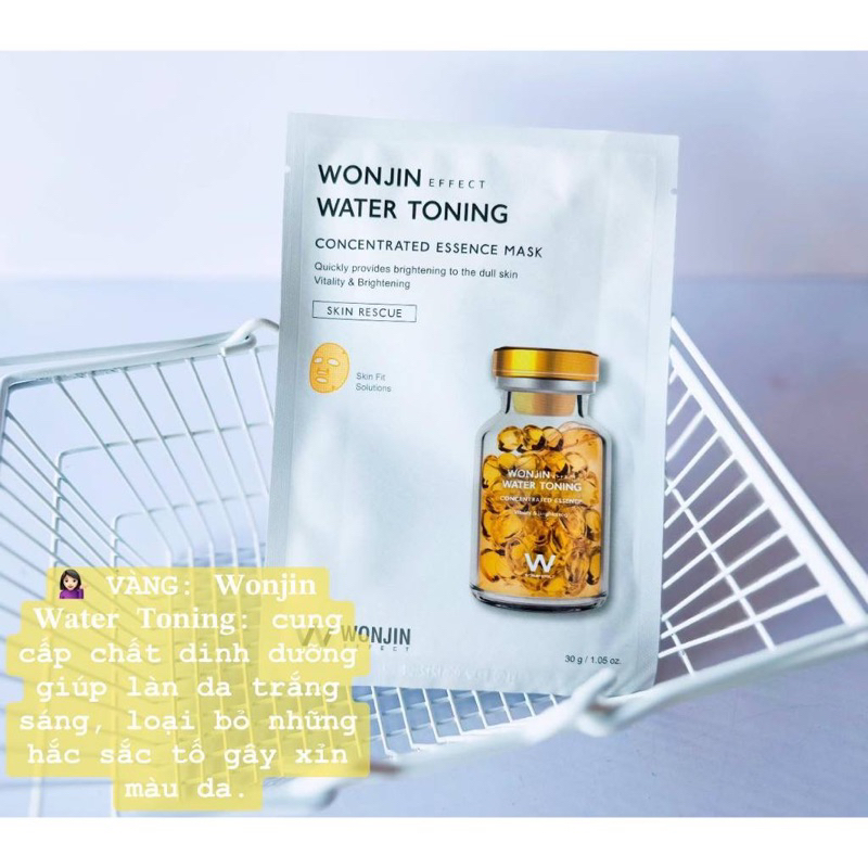 Mặt Nạ Wonjin Hàn Quốc Chính Hãng Wonjin Effect Edel Rejuvenation Nourising Supplement Hydro Rise