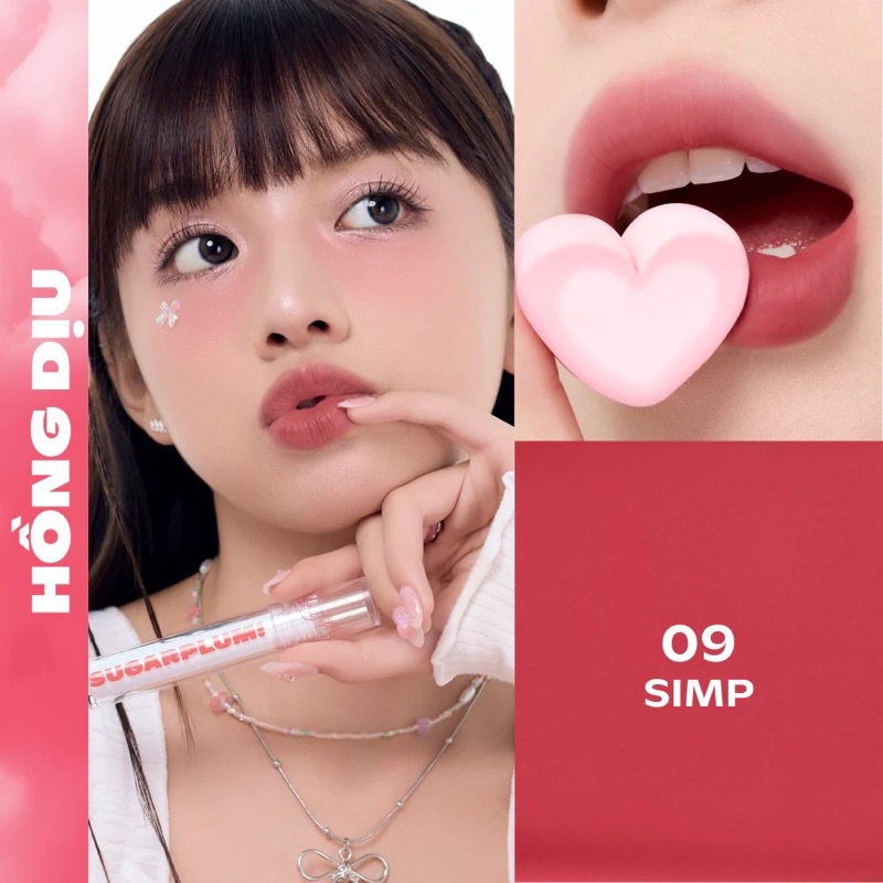 Son Tint Thuần Chay OFÉLIA SUGARPLUM MistyNow Blurring Tint [ SUGARPLUM BY OFÉLIA ]