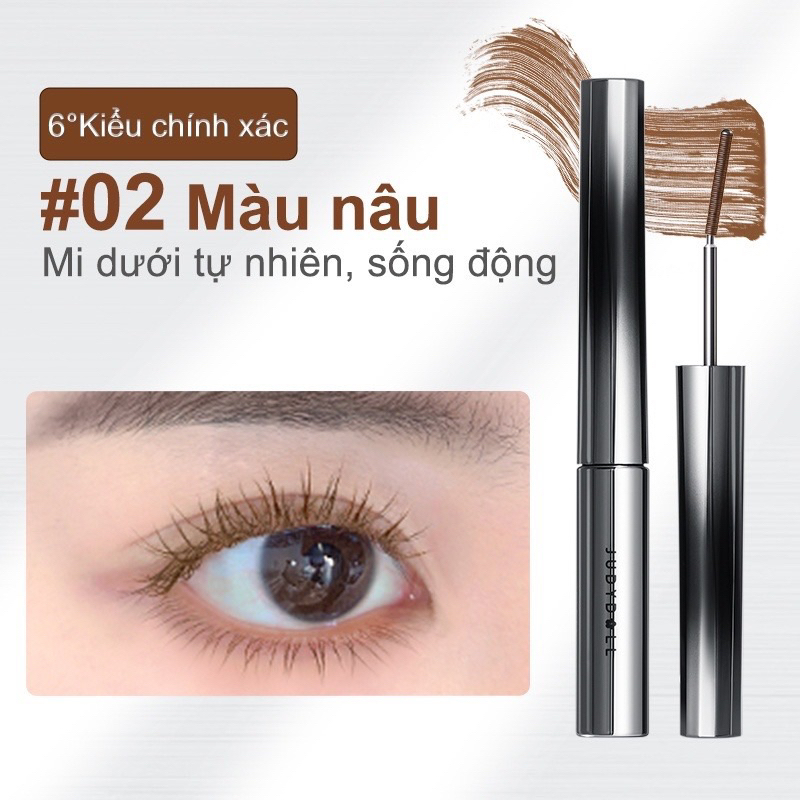 Mascara 3D JUDYDOLL chống nước, chống nhòe giúp hàng mi cong dài tự nhiên