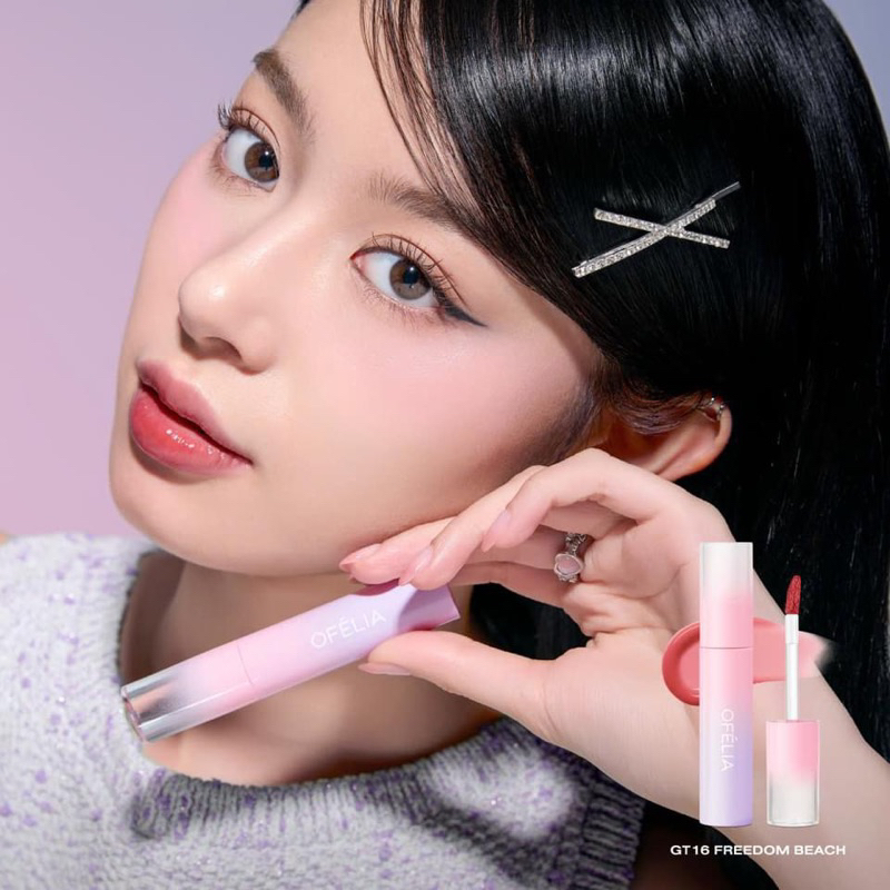 [OFÉLIA] Son Tint Bóng Lâu Trôi Cho Đôi Môi Căng Mọng Ofélia Lolli Glow Tint 3.9g Zulia Cosmetics