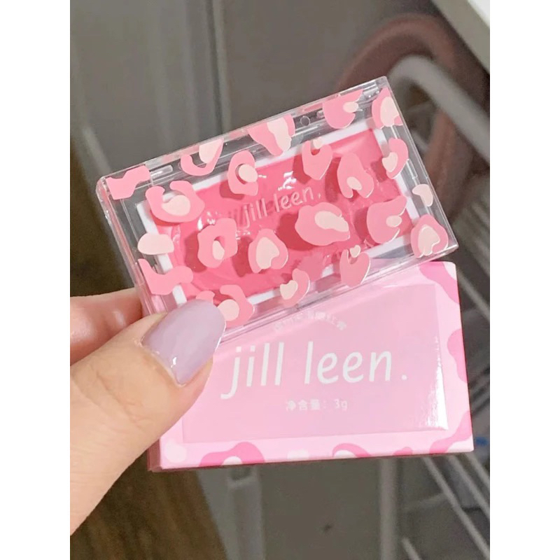 [Jill Leen] Phấn Má Hồng Kem Jill Leen Màu Tông Hồng Đào Nhẹ Nhàng Dưỡng Ẩm Tự Nhiên Bền Màu 7g