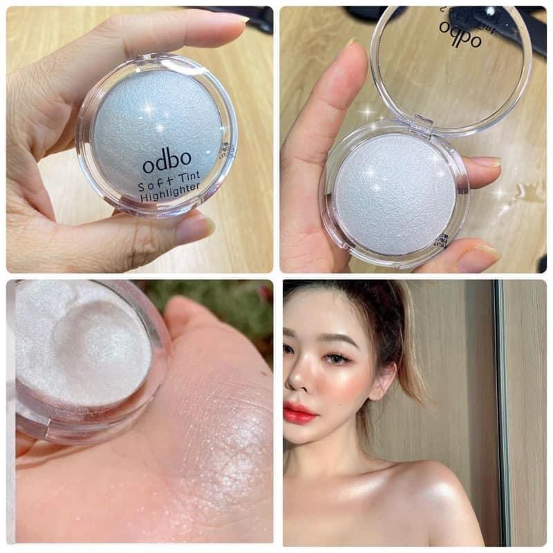 [ODBO] Phấn Bắt Sáng/Highlight Odbo Mặt Trăng Nhũ sáng,mịn ODBO Soft Tint Highlighter 4g (OD173)