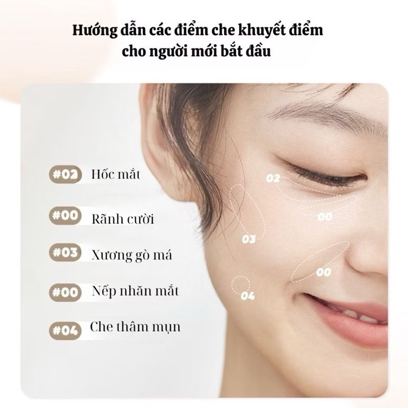 Kem che khuyết điểm JUDYDOLL dạng lỏng độ che phủ cao lâu trôi Zulia Cosmstics - JudyDoll