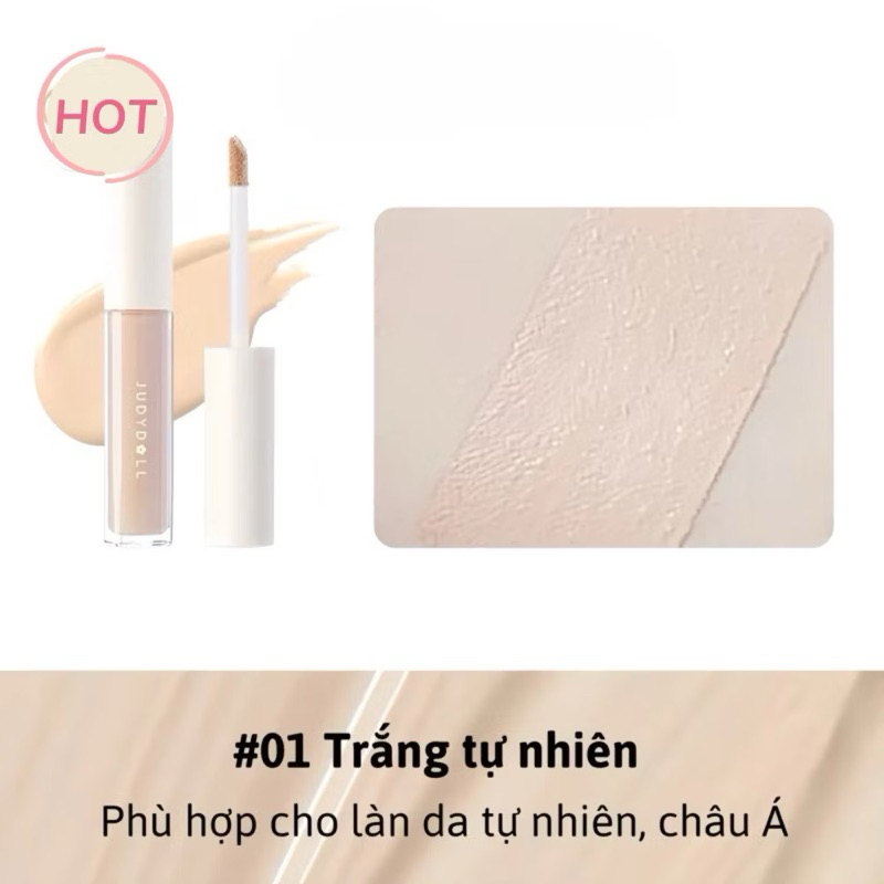 Kem che khuyết điểm JUDYDOLL dạng lỏng độ che phủ cao lâu trôi Zulia Cosmstics - JudyDoll