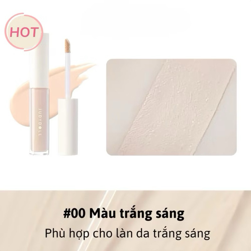 Kem che khuyết điểm JUDYDOLL dạng lỏng độ che phủ cao lâu trôi Zulia Cosmstics - JudyDoll