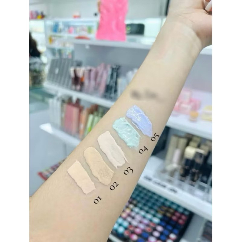 Kem nền Z.W.J Weijie Lightweight 30ml cho lớp nền mỏng nhẹ tự nhiên chống thấm nước kiểm soát dầu