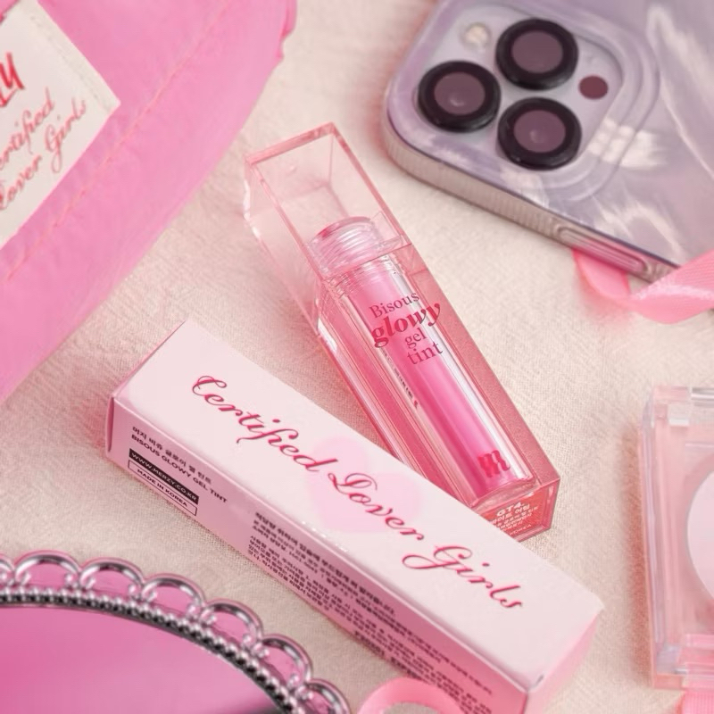 [MERZY] Son Bóng Pha Lê Căng Mọng, Bền Màu Merzy Bisous Glowy Gel Tint 4g