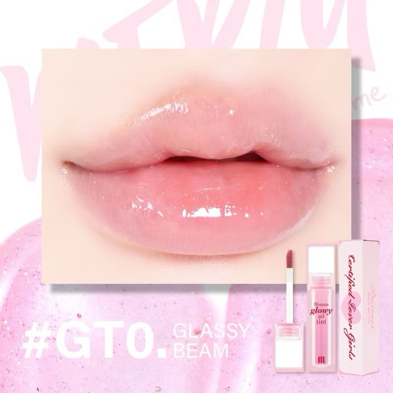 [MERZY] Son Bóng Pha Lê Căng Mọng, Bền Màu Merzy Bisous Glowy Gel Tint 4g