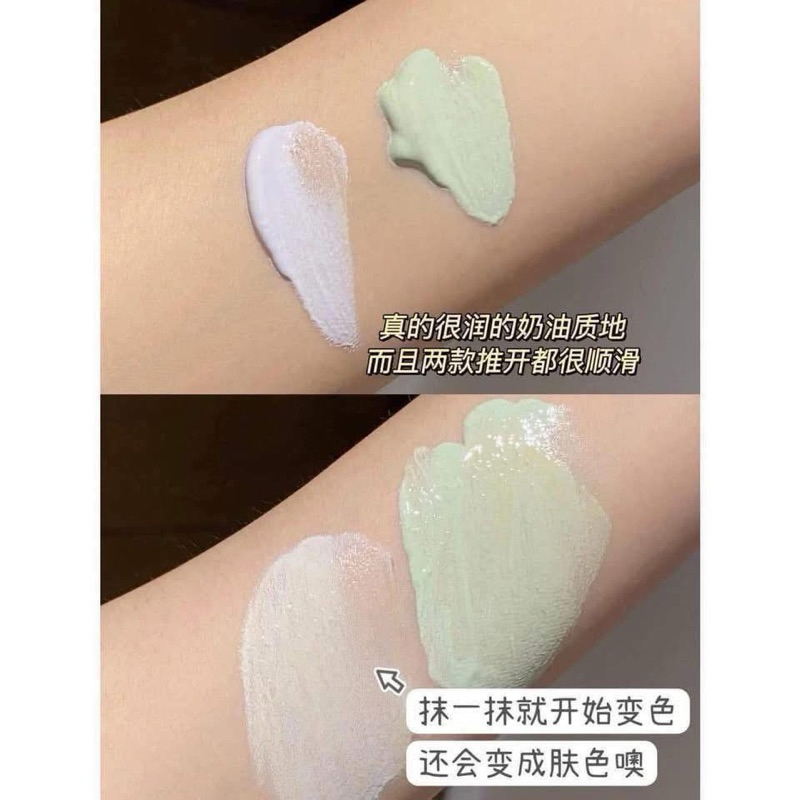 [OSITREE] Kem Lót OSITREE Đổi Màu, Kem Lót/Nền Nâng Tone, Đều Màu Da Xanh Tím