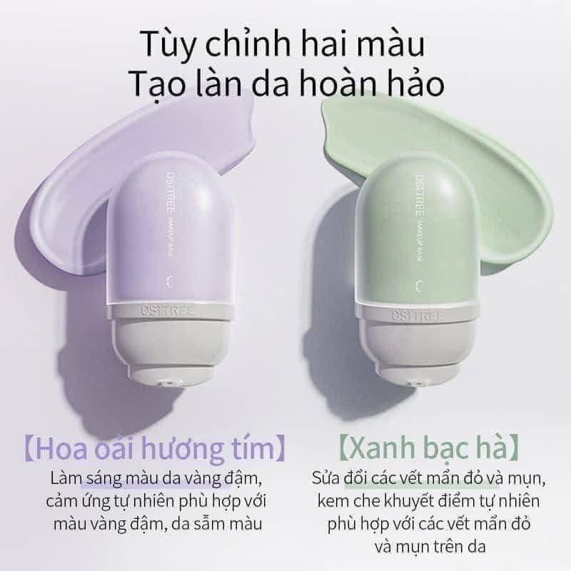 [OSITREE] Kem Lót OSITREE Đổi Màu, Kem Lót/Nền Nâng Tone, Đều Màu Da Xanh Tím