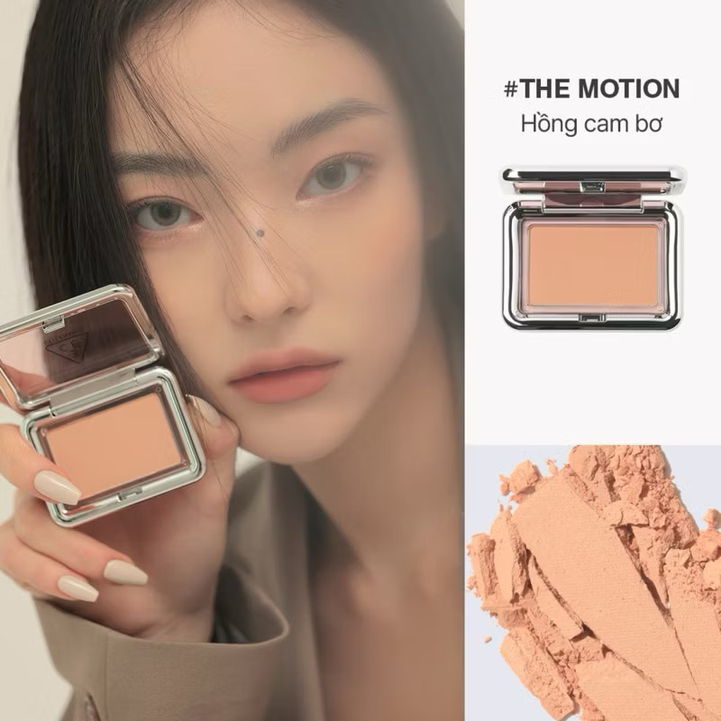 [VỎ MỚI] Phấn Má Hồng 3CE Mood Recipe Face Blush [Nude Peach- Mono Pink- Rose Beige- Full Off Charm-Kinda Shy]