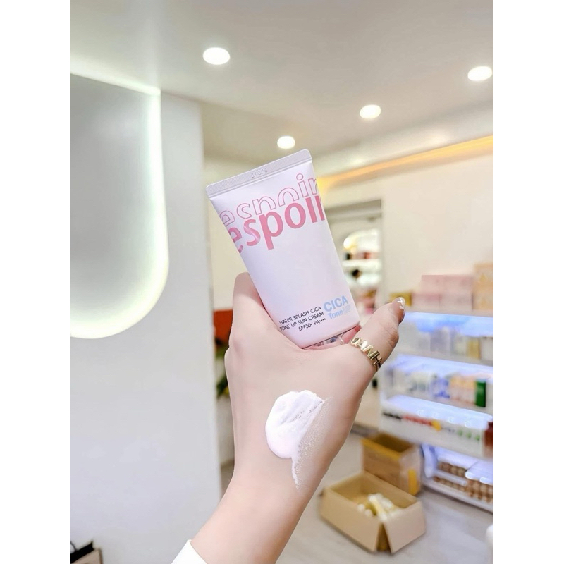Kem Chống Nắng Nâng Tone Espoir Water Splash Cica Tone Up Sun Cream SPF50+ PA++++