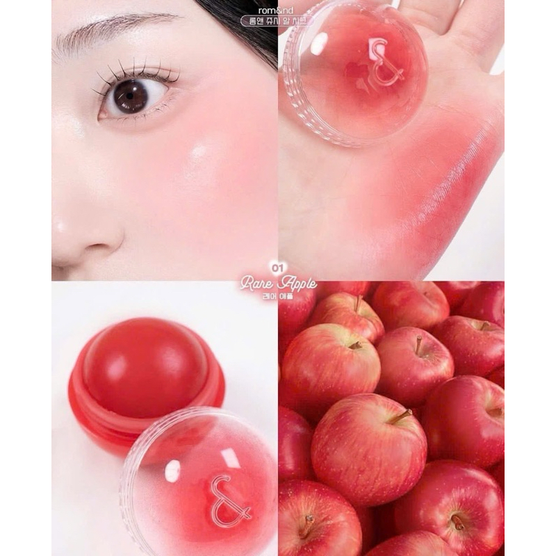 (NEW) Má Hồng Kem Trứng dạng lăn ROMAND Juicy Roll Cheek (8.4g) Dạng Lăn