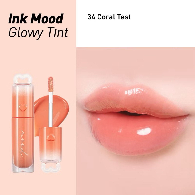 SON Tint Bóng PERIPERA MOOD GLOWY TINT căng mọng môi