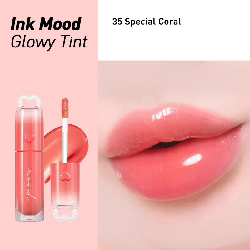 SON Tint Bóng PERIPERA MOOD GLOWY TINT căng mọng môi