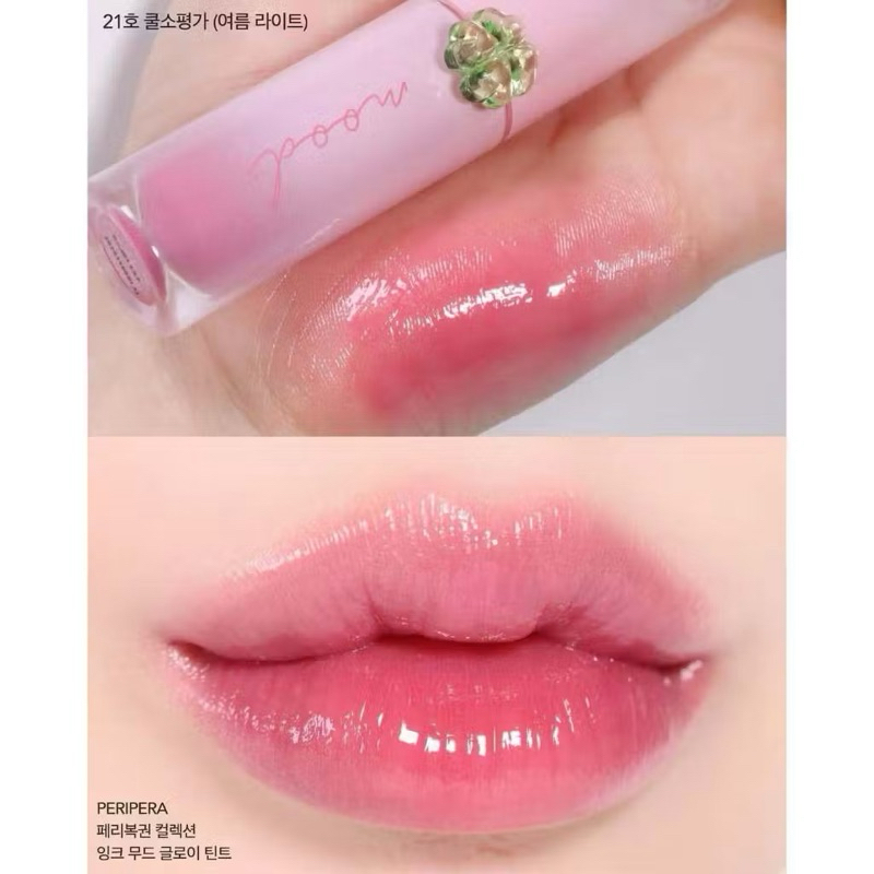 SON Tint Bóng PERIPERA MOOD GLOWY TINT căng mọng môi