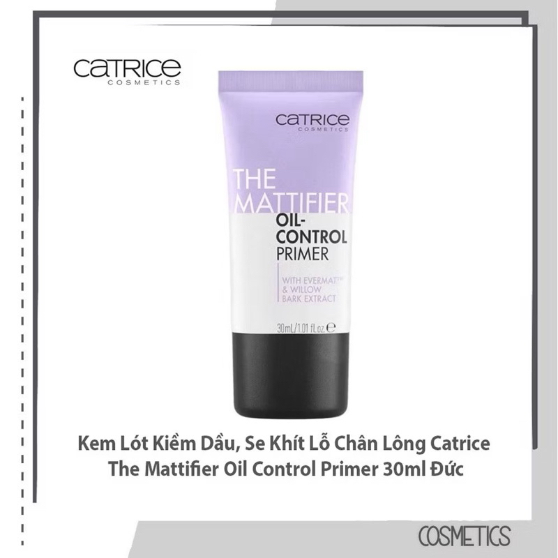 [CATRICE] Kem Lót Catrice Prime and Fine Pore Refining Anti Shine Base Siêu Mịn Chính Hãng Phiên Bản Mới Nhất - Mẫu mới