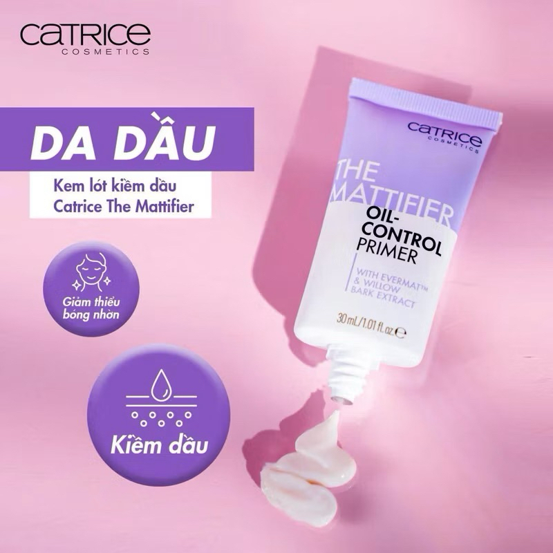 [CATRICE] Kem Lót Catrice Prime and Fine Pore Refining Anti Shine Base Siêu Mịn Chính Hãng Phiên Bản Mới Nhất - Mẫu mới