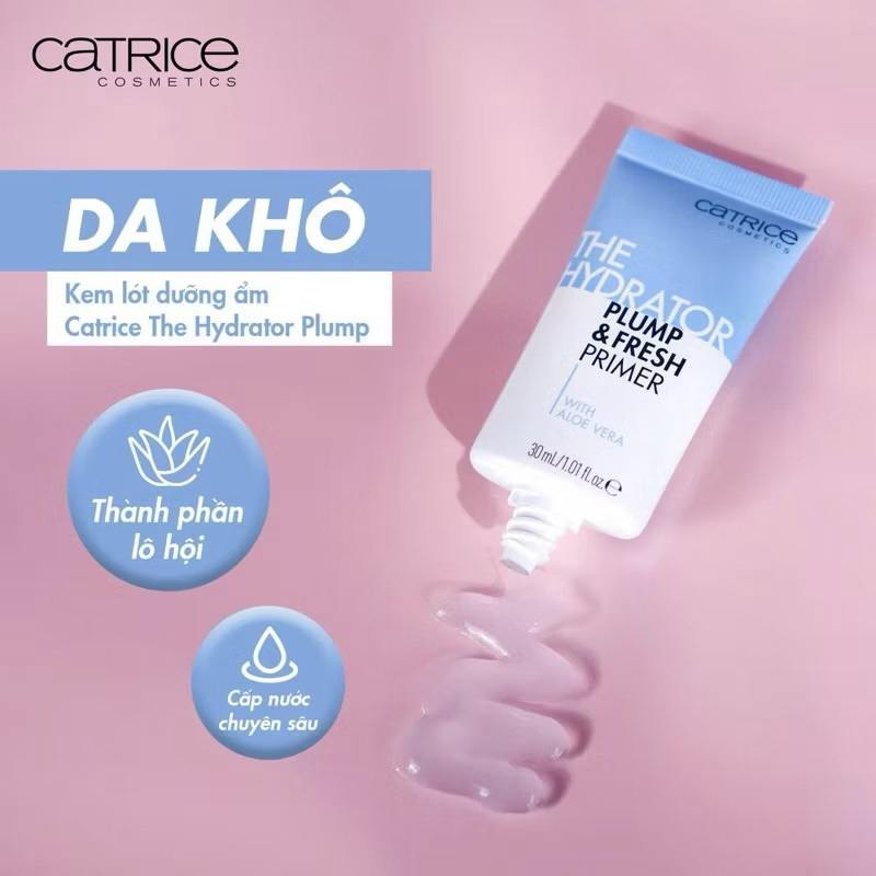 [CATRICE] Kem Lót Catrice Prime and Fine Pore Refining Anti Shine Base Siêu Mịn Chính Hãng Phiên Bản Mới Nhất - Mẫu mới