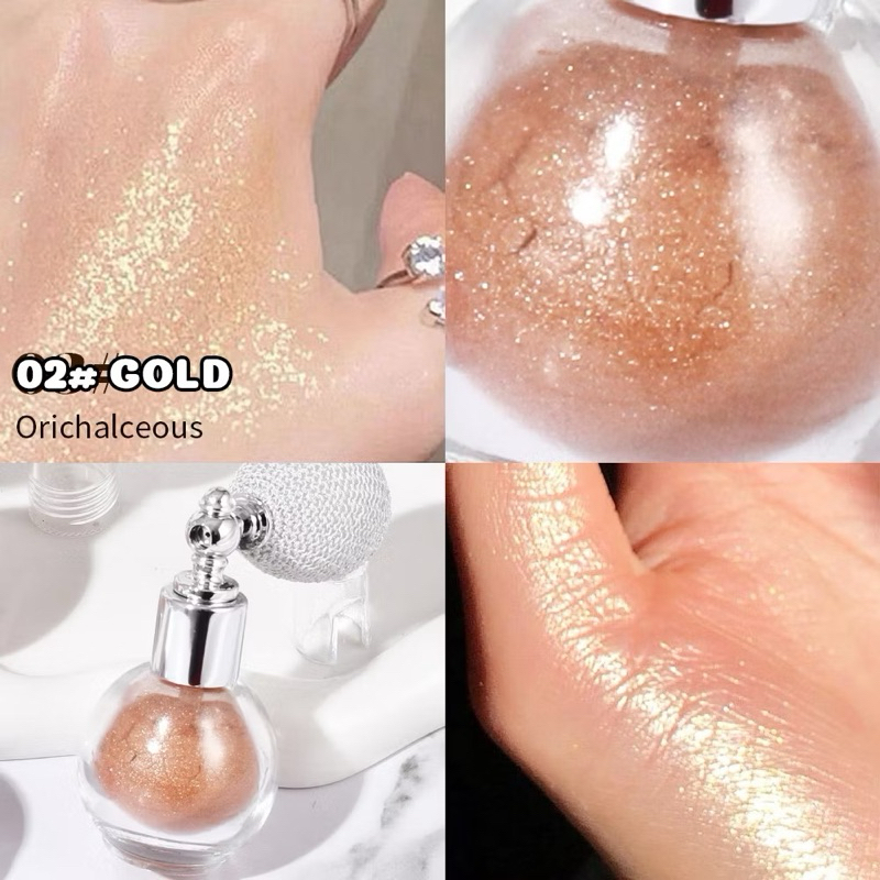 Chai Xịt Nhũ Bắt Sáng Kim Tuyến TEAYASON Spray Cho Mặt Và Body Dạng Xịt