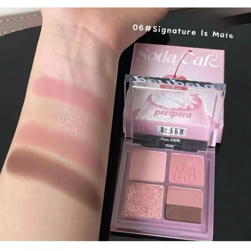 Phấn Mắt 4 Ô Peripera Ink Pocket Shadow Palette bền màu Hàn quốc