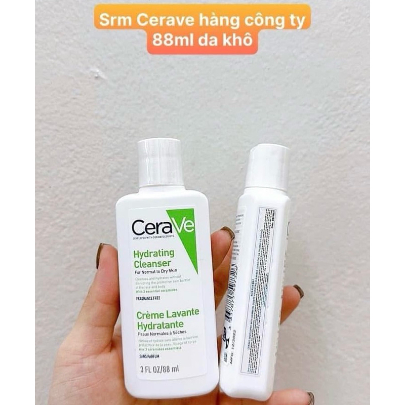 [HÀNG CÔNG TY] Sữa Rửa Mặt CERAVE Sạch Sâu, Dưỡng Ẩm, Tẩy Da Chết Dịu Nhẹ Cerave Developed Foaming Cleanser