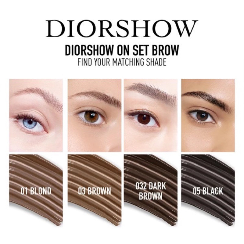 Mascara mày Nongchat Browit Setting Eyebrow chuốt định hình lông mày đầu nhỏ không lem không trôi