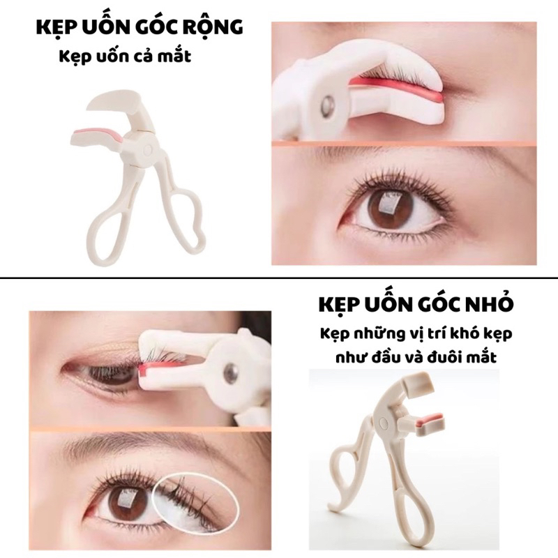 [GUOXIAONIU] Kẹp Mi Góc Rộng Uốn mi góc hẹp Bấm mi dễ thao tác giữ độ cong lâu