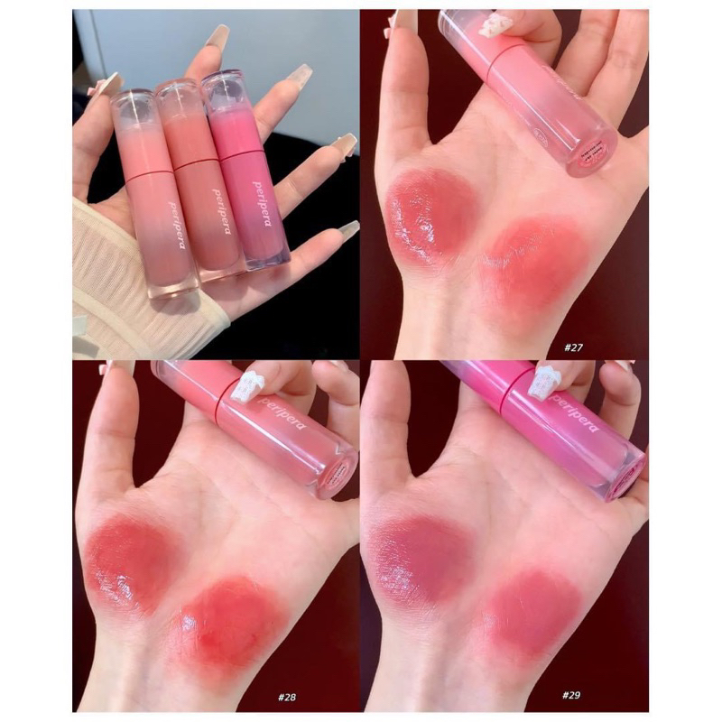 SON Tint Bóng PERIPERA MOOD GLOWY TINT căng mọng môi