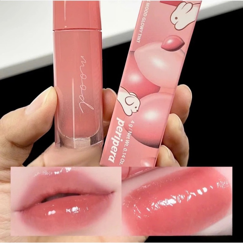Son Tint Bóng Peripera Bare Water Tint Ink 3.8g xinh xắn Hàn quốc