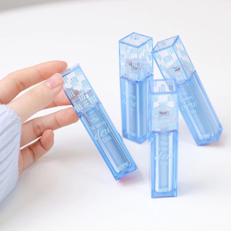 Son Tint Bóng Xanh Ngọc Merzy The Watery Dew Tint