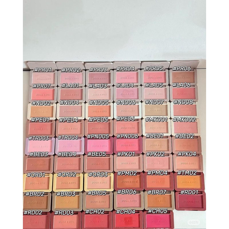 [MOON EYES] Phấn Má Lỳ Mịn Moon Eyes Color 35 màu 6.5gr