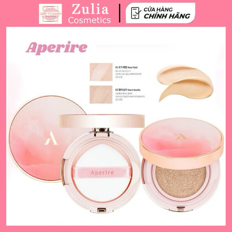 Phấn nước Cushion Aperire Day Dream Cover Cushion 13g (Nhập Khẩu Chính Hãng)