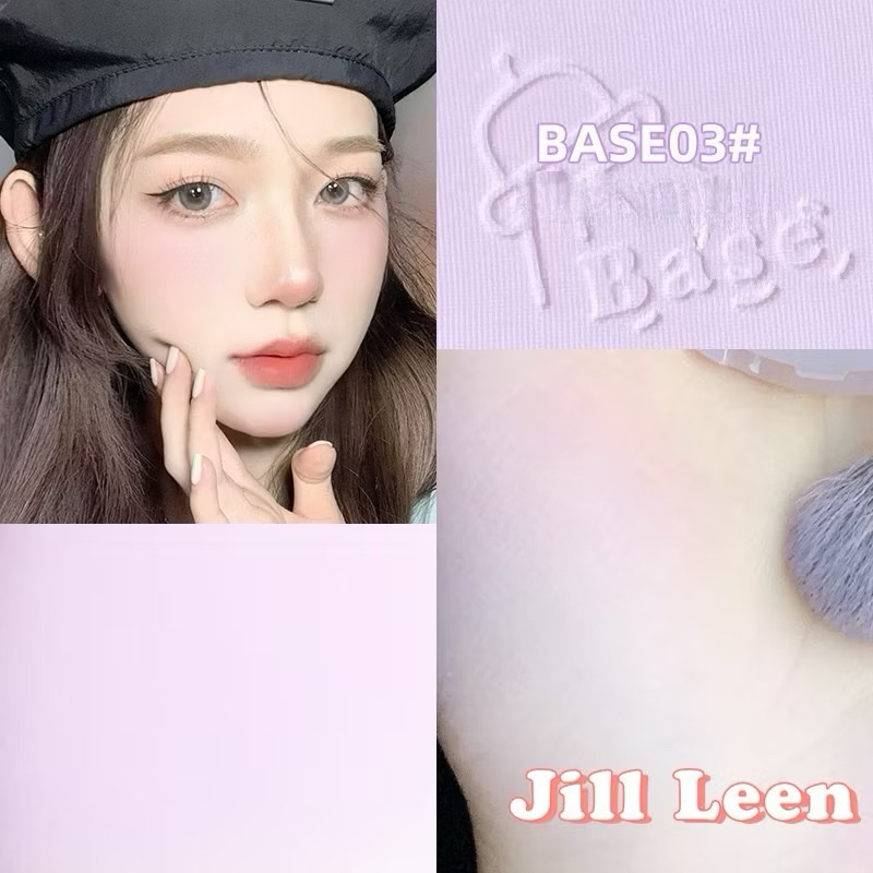 Phấn Má Hồng JILL LEEN Đơn Sắc Ánh Nhũ Mềm Mịn Tạo Khối Làm Sáng Da Màu Sắc