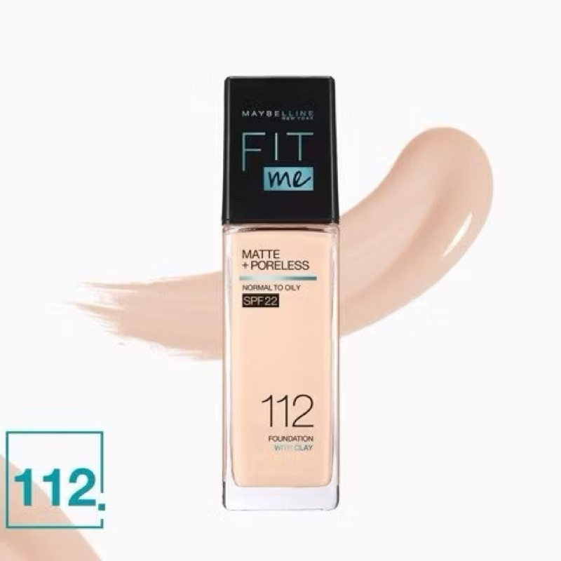 Kem Nền Maybelline Fit Me Mịn Nhẹ Kiềm Dầu Matte Poreless Foundation 30ml