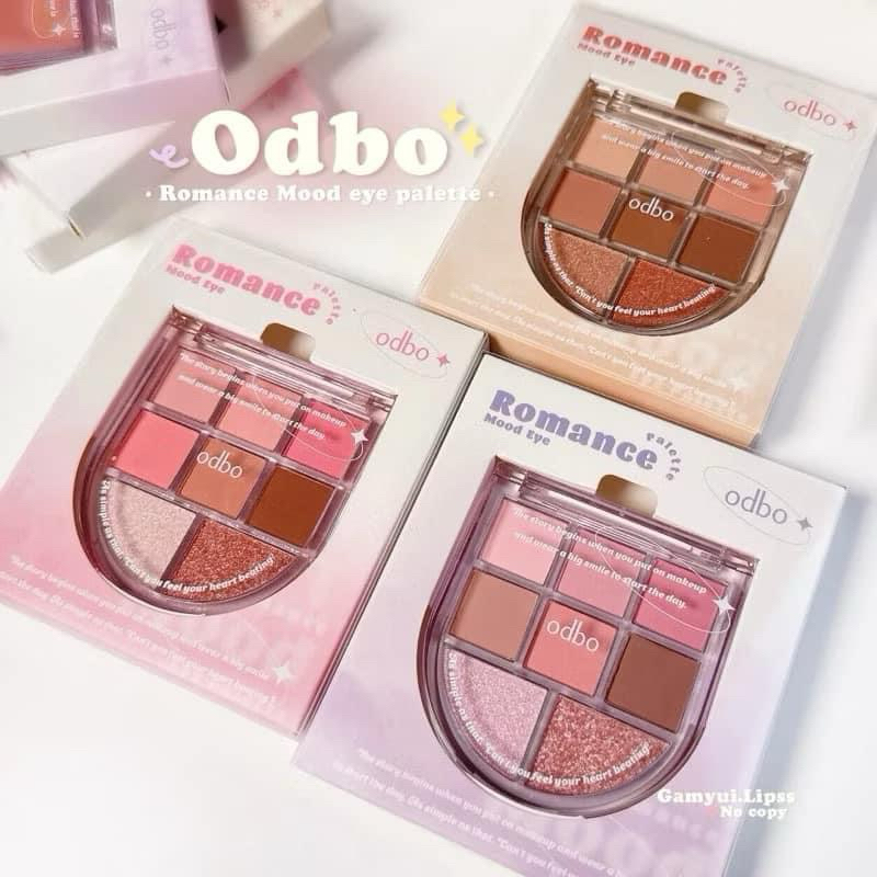 [ODBO] Bảng Phấn mắt 8 Ô Odbo Romance Mood Eye Palette OD2023 Thái Lan