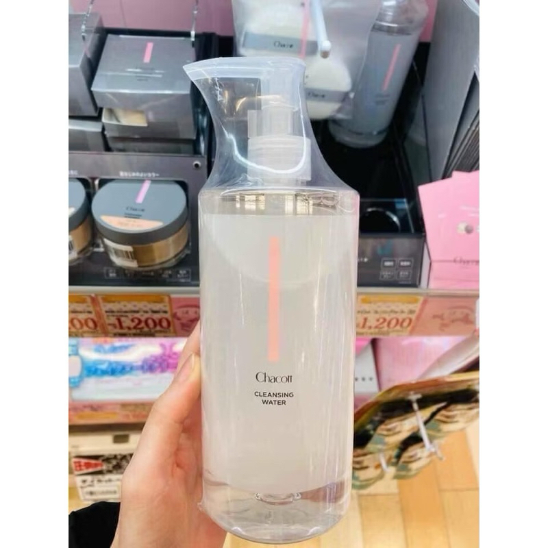 Nước Tẩy Trang Chacott For Professionals Cleansing Water 500ml Làm Sạch Sâu Dành Cho Da Nhạy Cảm