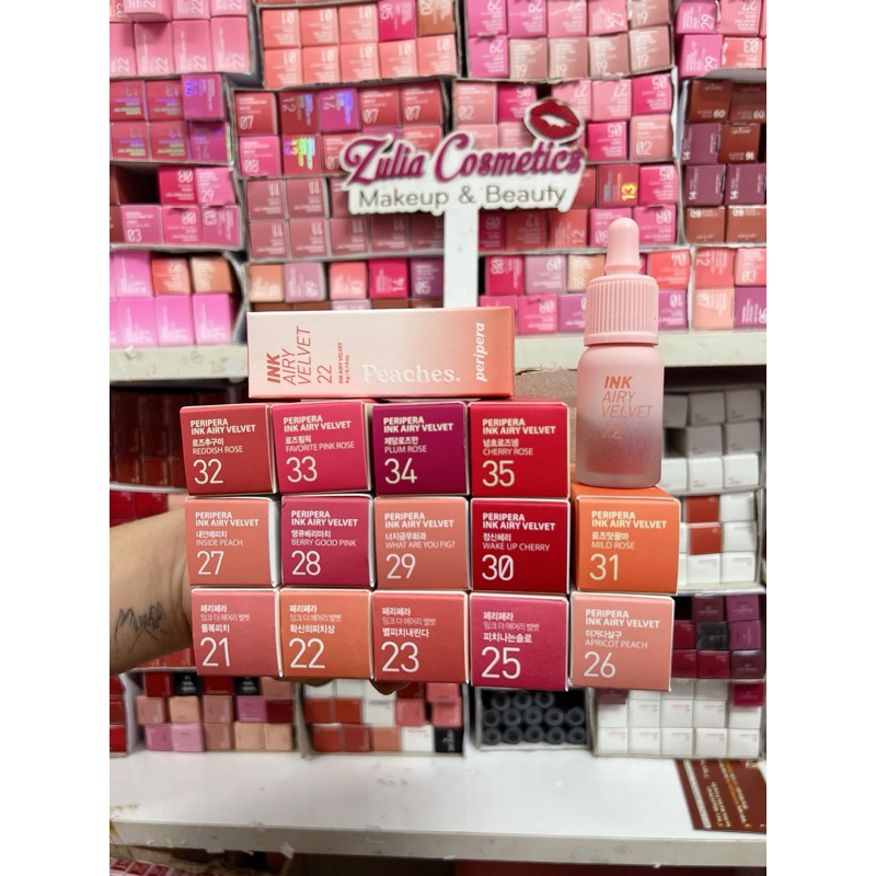 Son Kem INK VELVET PERIPERA 2023 mềm môi bền màu
