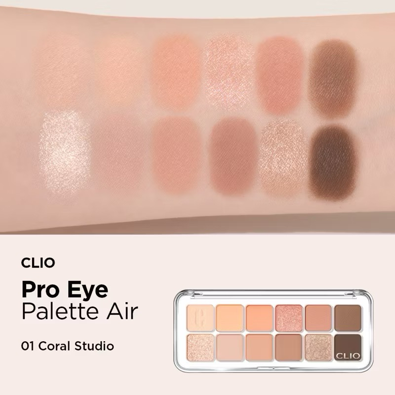 [CLIO] Bảng Phấn Mắt 12 ô Clio Pro Eye Palette Air