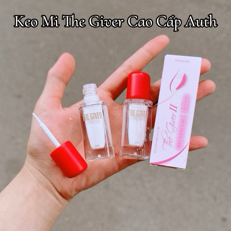 Keo dán mi The Giver bản II gắn mi giả mi gân trong mi chùm an toàn dễ sử dụng lông mi giả The Giver