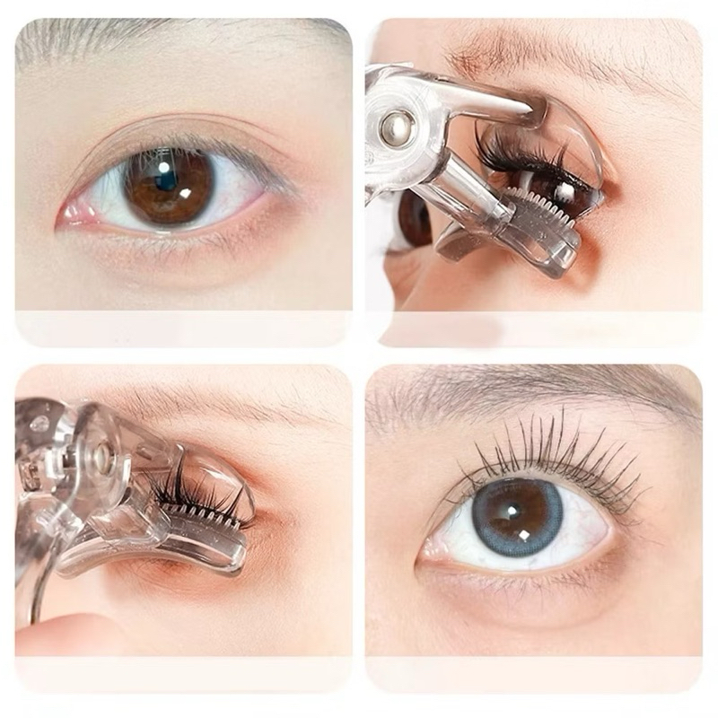 Kẹp bấm mi XIXI dạng lược góc rộng uốn cong mi tự nhiên giữ lâu kẹp cong mi