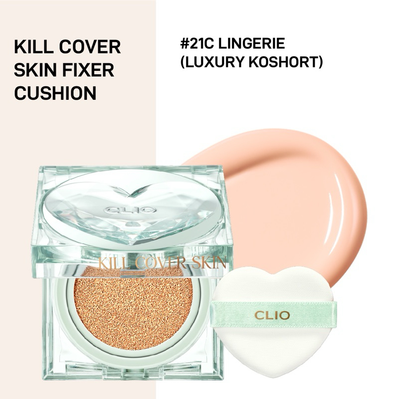 [CLIO] Phấn Nước Clio Kill Cover Skin Fixer Cushion mini 5g Hàn quốc