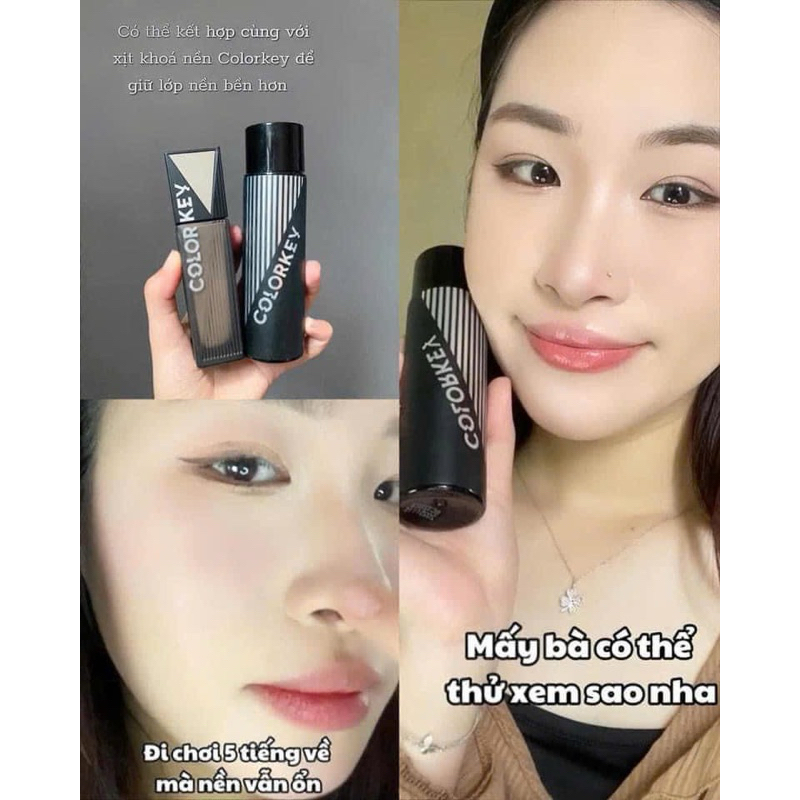 [NHẬP KHẨU] Xịt Khóa Nền COLORKEY Tia Sương Mềm Mại Giúp Khóa Chặt Lớp Trang Điểm Phù Hợp Mọi Loại Da 100ml