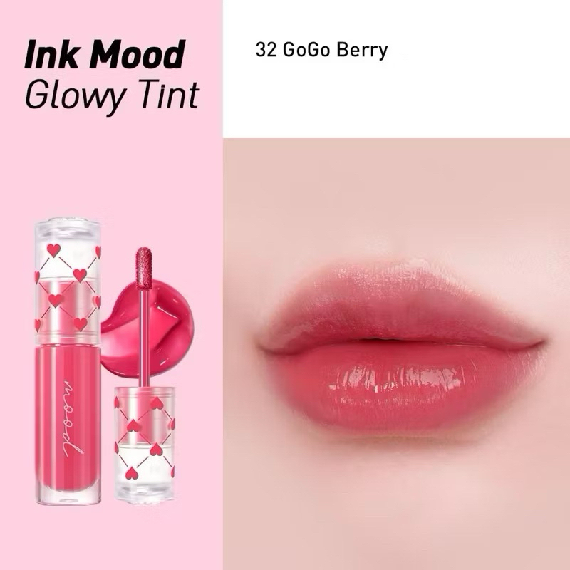 Son Tint Bóng Peripera Bare Water Tint Ink 3.8g xinh xắn Hàn quốc