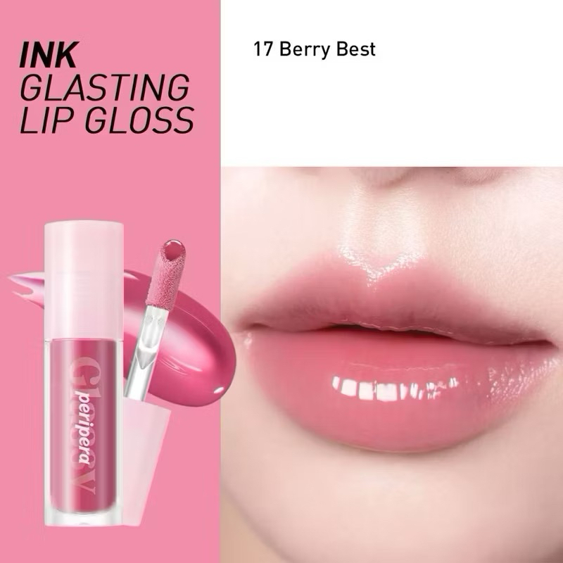 SON TINT BÓNG THUẦN CHAY CĂNG MỌNG PERIPERA LIP GLOSS XINH XẮN