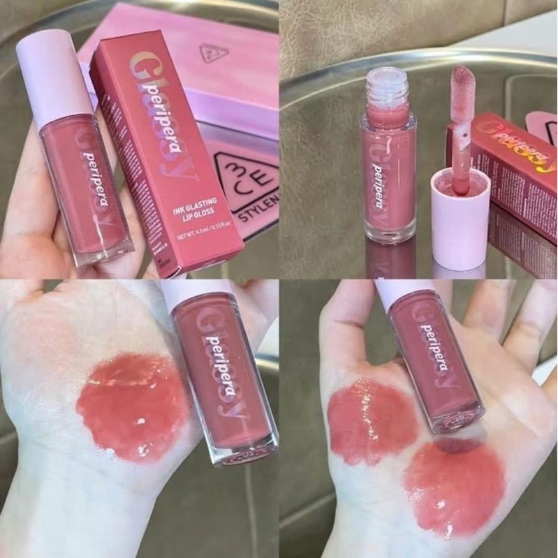 SON TINT BÓNG THUẦN CHAY CĂNG MỌNG PERIPERA LIP GLOSS XINH XẮN