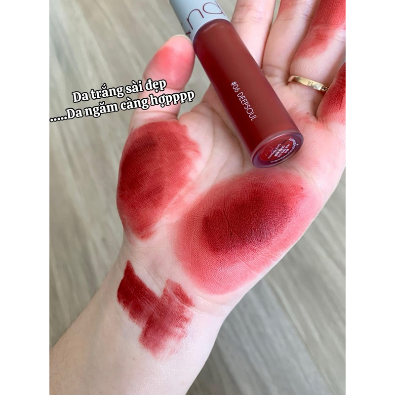 Son Kem Lỳ Romand Zero Velvet Tint mềm môi full màu Hàn quốc 05 06 23 24
