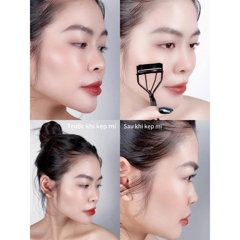 Kẹp Bấm Mi Celin Chính Hãng Đệm Bằng Silicon Bấm Cực Thích tặng kèm 1 đệm kẹp