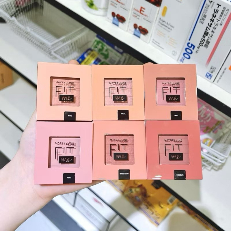 [MAYBELLINE] Phấn Má Hồng Mịn Lì, Lên Màu Chuẩn Maybelline Fit Me Blush 4.5g
