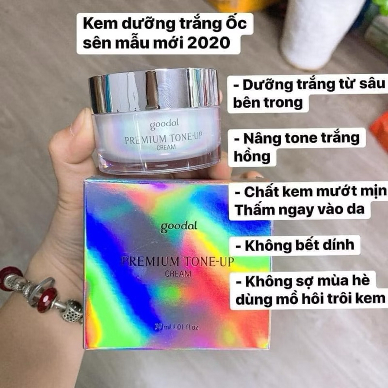 Kem Ốc Sên Dưỡng Trắng Da Nâng Tone Cấp Ẩm Dr Michela Snail Tone Up Cream Whitening Anti-wrinkle Hàn Quốc 30g